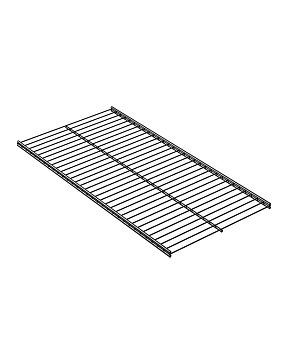 Полка сетчатая ПРАКТИК Home GSh 60х50 графит