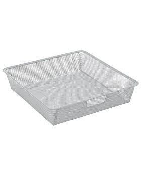 Корзина мелкосетчатая ПРАКТИК Home GBM 45х10 белая